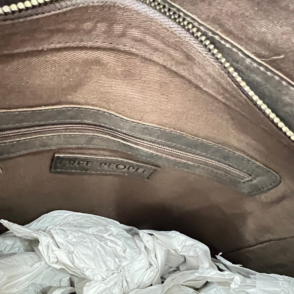 Free People Brown Portia Leather Backpack Bag - Picture 8 of 12